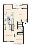 2 Bed 2 Bath B4